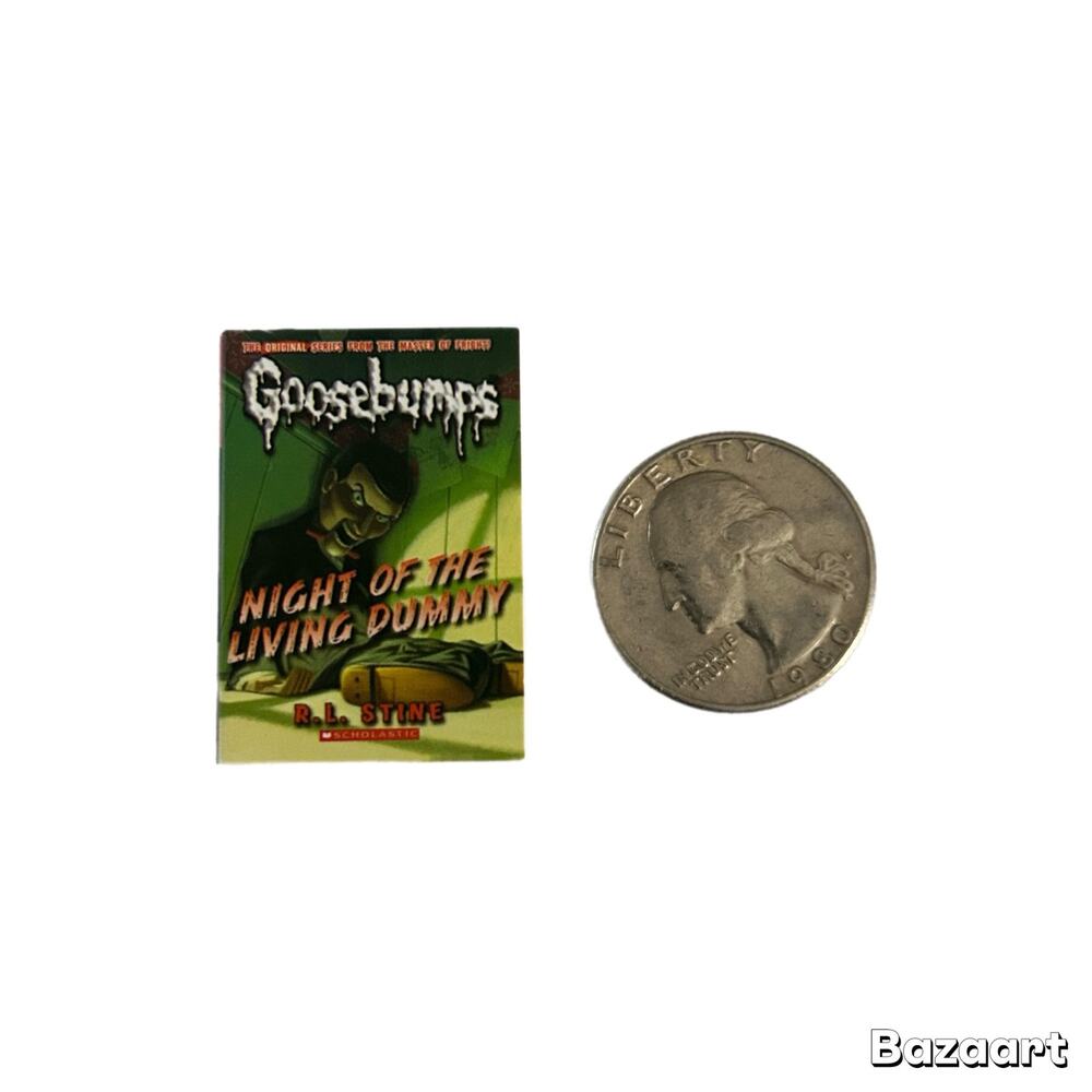 Mini Brands Books Goosebumps: Night of the Living Dummy by R.L. Stine
